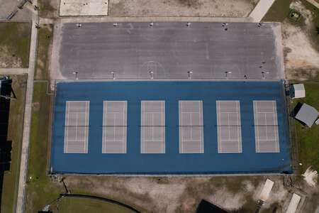 J.R. Arnold High School Outdoor Basketball Courts in Panama City Beach