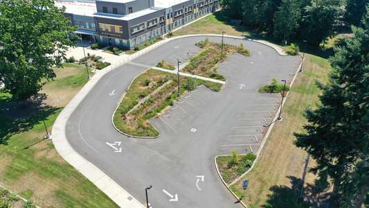 Lake Grove Elementary School Parking Lot - Side in Federal Way