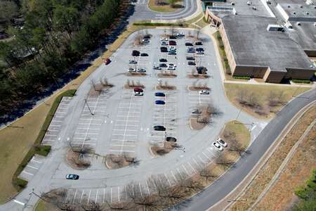 Berkmar Middle School Parking Lot - Front in Lilburn 2