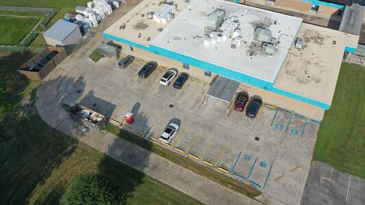 Woodland West Elementary School Parking Lot - Side in Harvey 2