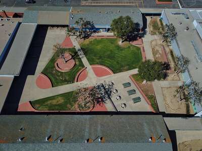Anacapa Middle School Quad in Ventura