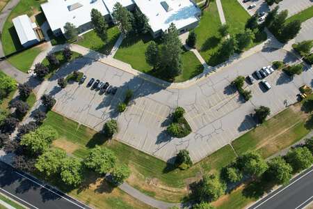 Woodland Middle School Parking Lot - Front in Coeur d' Alene