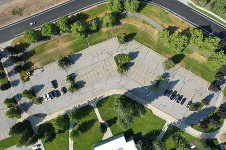 Woodland Middle School Parking Lot - Front in Coeur d' Alene