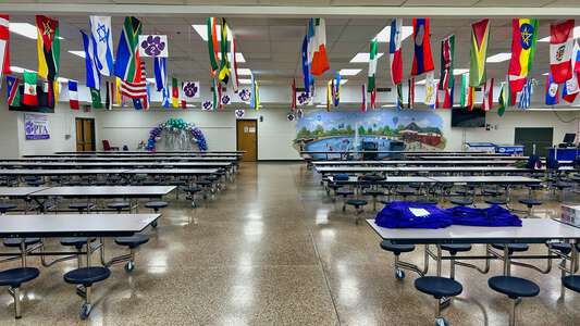 Chattahoochee Elementary School Cafeteria in Duluth