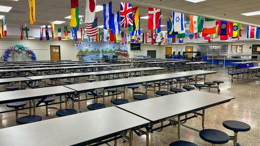 Chattahoochee Elementary School Cafeteria in Duluth