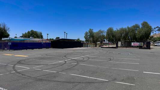 Magnolia Elementary School Parking Lot - Front in El Cajon 2