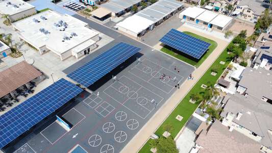 Victoriano Elementary School Outdoor Basketball Courts 2 in Moreno Valley 2