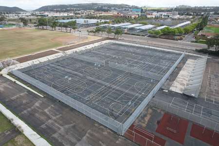 Wangenheim Middle School Tennis Courts in San Diego 2