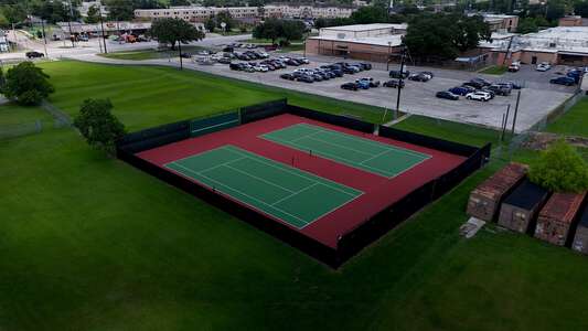 Hambrick Middle School Tennis Courts in Houston