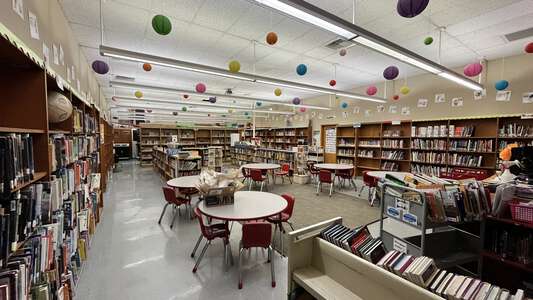Rosedale Elementary School Library in Chico