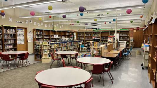 Rosedale Elementary School Library in Chico