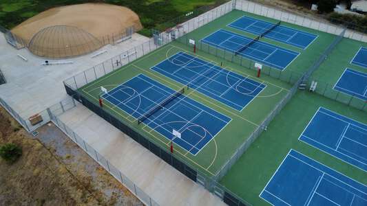 Vista High School Outdoor Basketball Courts in Vista 2