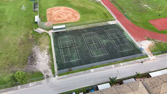 Hialeah Gardens Senior High School Tennis Courts in Hialeah Gardens