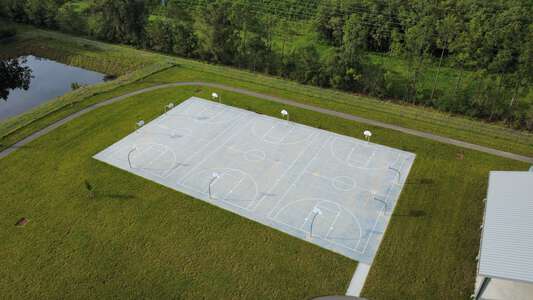 Magnolia Oaks Academy Outdoor Basketball Courts in St. Augustine 2