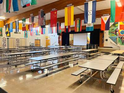 Woodmere K-5 School Cafeteria in Portland 2