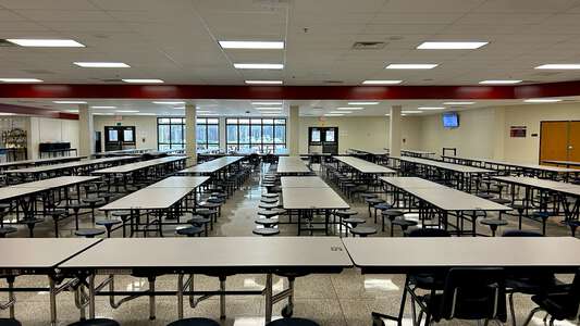 Osborne Middle School Cafeteria in Hoschton