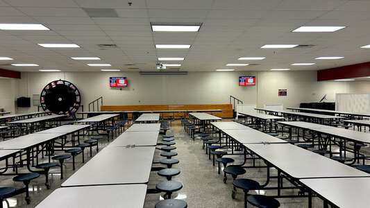 Osborne Middle School Cafeteria in Hoschton
