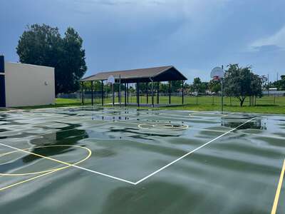Palm Springs North Elementary School Outdoor Basketball Courts in Miami
