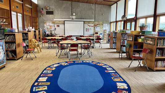 Thurston Elementary School Library in Springfield