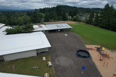 Cooper Mountain Elementary School Outdoor Basketball Courts in Beaverton
