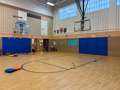Hazel Harvey Peace Elementary School Gym in Fort Worth