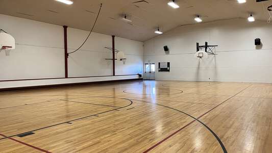 Pine Grove School Gymnasium in Hood River