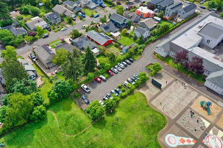Marysville K-5 School Parking Lot in Portland