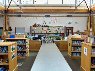 John Green Elementary School Library in Dublin