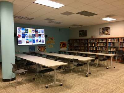 Blythewood Middle School Library in Blythewood
