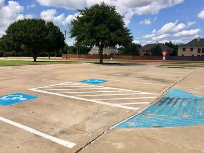 Willie Brown Elementary School Parking Lot - Front in Mansfield