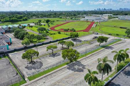 William H. Turner Tech. Senior High School Parking Lot - Staff in Miami 2