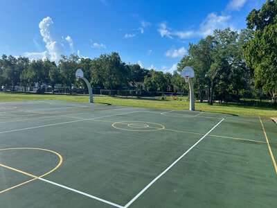Toussaint L'Ouverture Elementary School Outdoor Basketball Courts in Miami