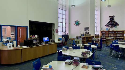 Anne Frank Elementary School Library in Dallas