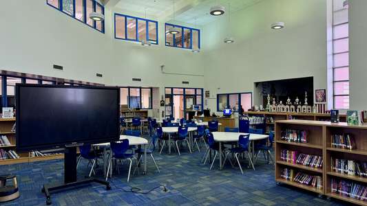 Anne Frank Elementary School Library in Dallas