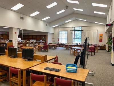 Smith Elementary School Media Center in Rex
