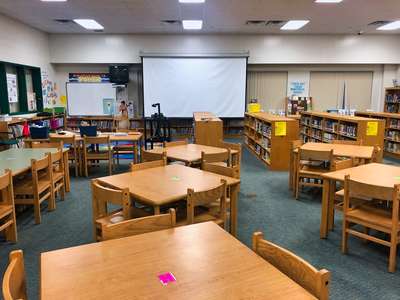 Pine Ridge Elementary MEDIA CENTER - LIBRARY in Clermont