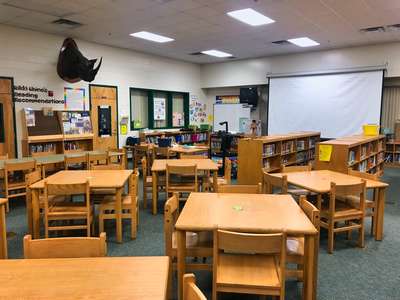 Pine Ridge Elementary MEDIA CENTER - LIBRARY in Clermont