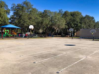 Enterprise Elementary School Outdoor Basketball Courts in Enterprise