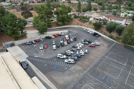 Carl H. Lorbeer Middle School Parking Lot in Diamond Bar