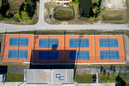Cape Coral High School Tennis Courts in Cape Coral 2