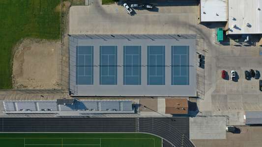 Rock Springs Junior High School Tennis Courts in Rock Springs 2