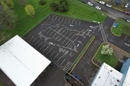 Guy Lee Elementary School Parking Lot in Springfield