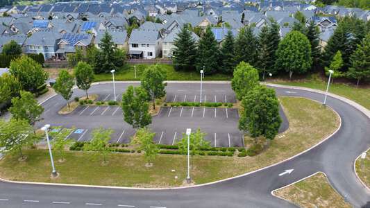 Springville Elementary School Parking Lot - Front in Portland