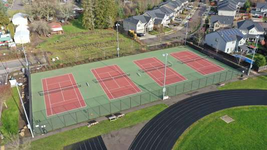 X (INACTIVE) Do Not Use Ridges Elementary School Tennis Courts in Sherwood