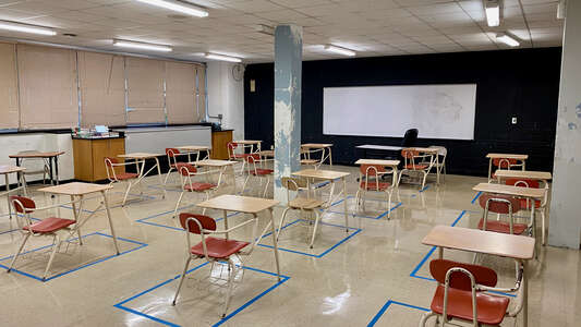 Henry Middle School Classroom Standard in Houston
