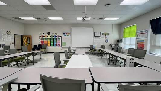 Benefield Elementary School Professional Learning Room in Lawrenceville