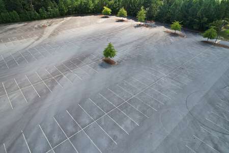 Keenan High School Parking Lot - Rear in Columbia
