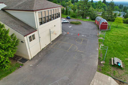 East Sylvan K-8 School Outdoor Basketball Courts in Portland