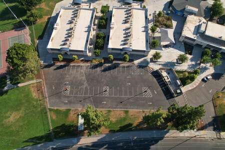 Slater Elementary School Parking Lot in Fresno 2