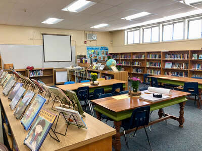 A.M. Winn Public Waldorf School Library in Sacramento